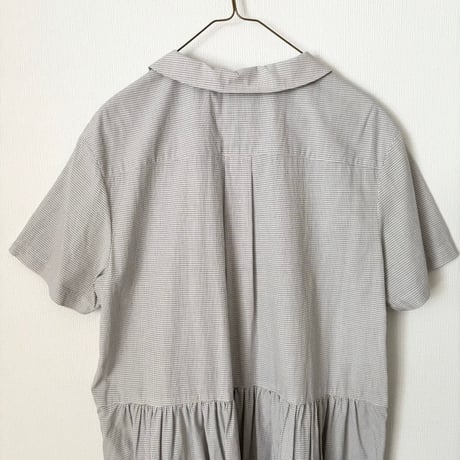 bulle de savon 超長綿70/1 タイプライターワンピース
