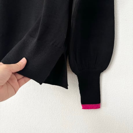 atelier naruse wool turtle-neck knit sweater
