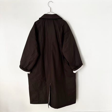 miiThaaii　AMAR COAT・ DARK BURGUNDY