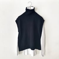 homspun  ネップヤーン タートルベスト
