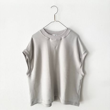 NATURAL LAUNDRY　もち裏毛 ちびモックベスト