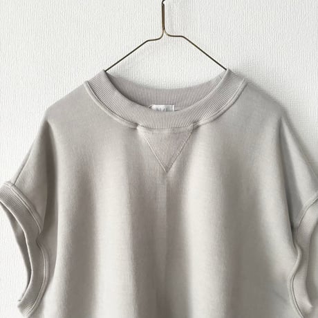NATURAL LAUNDRY　もち裏毛 ちびモックベスト