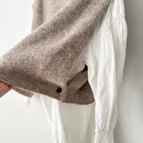 HAU knit cape "cocon"