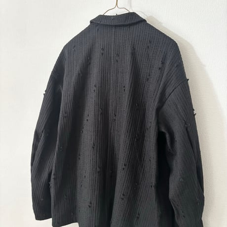 qiri   sashiko  jacquard  jacket
