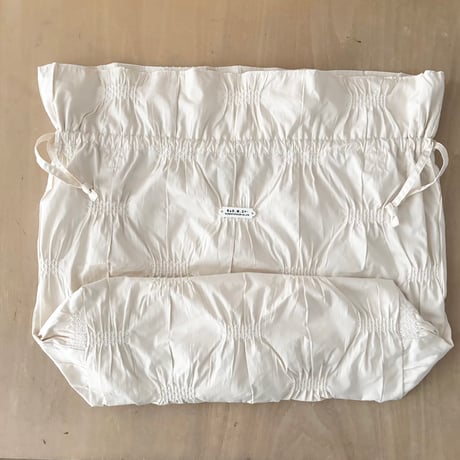 オールドマンズテーラー SMOCKING JACQUARD STRING TOTE  BAG