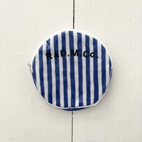 オールドマンズテーラー CANDY STRIPE CIRCLE POUCH(S)・Blue