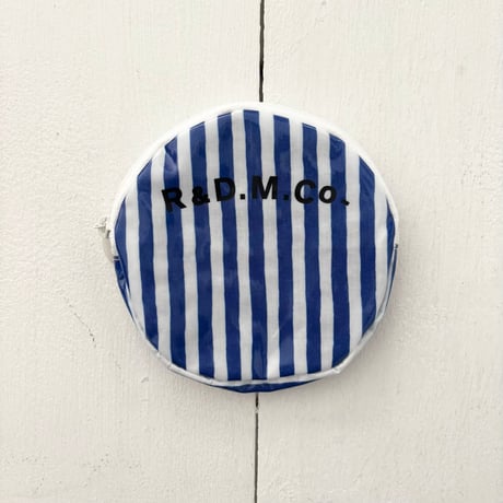 オールドマンズテーラー CANDY STRIPE CIRCLE POUCH(S)・Blue