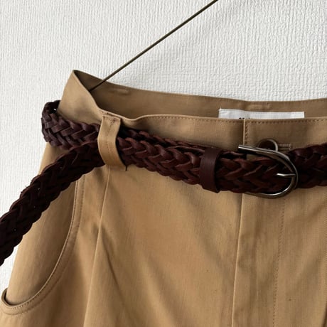 atelier naruse  leather mesh belt