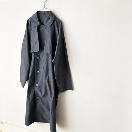 TISSU HIGH DENSITY EFFORTLESS TRENCH・4オンスデニム