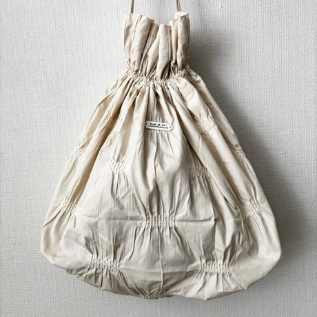 オールドマンズテーラー SMOCKING JACQUARD STRING TOTE  BAG