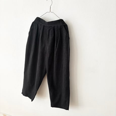 somewearclothing TOP糸ソフトシャツコール タックパンツ