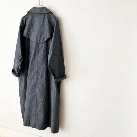 TISSU HIGH DENSITY EFFORTLESS TRENCH・4オンスデニム