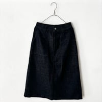 atelier naruse  cotton denim tight skirt