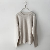 Hands of creation  COTTON WOOL 5G クルーネックプルオーバー