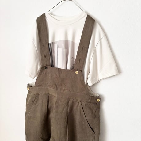 somewearclothing ヴィンテージリネン サロペット