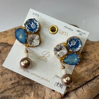 シノワズリ風ピアス