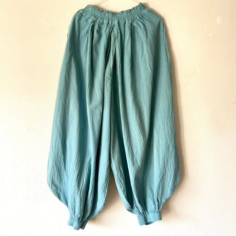 ヂェン先生の美しい日常着　バルーンパンツ　太　M　各色