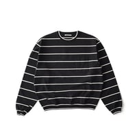 OLD JOE(オールドジョー) -STRIPE SPORTS TOPS Long-sleeve(ONYX)