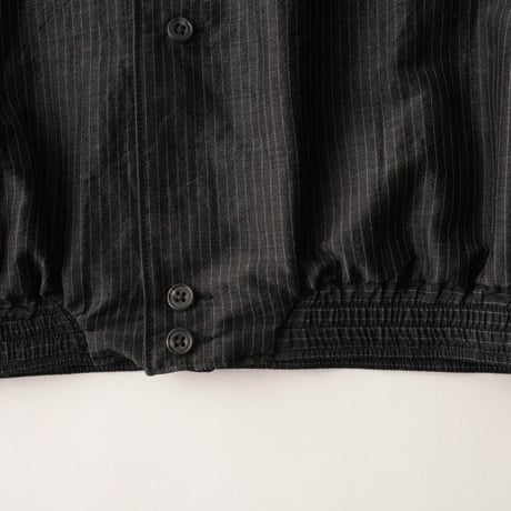 OLD JOE(オールドジョー) GATHERED WAIST MARLBORO SHIRTS Long-sleeve(SUMI STRIPE)