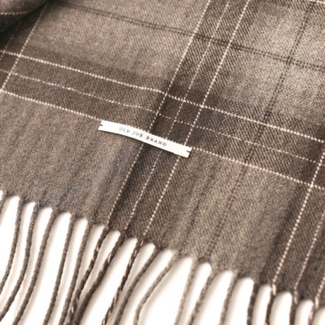 OLD JOE(オールドジョー) -AMISH PATTERN FRINGE SHAWL(AMISH WEAVE PATTERN)