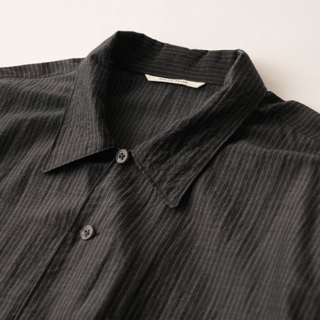 OLD JOE(オールドジョー) GATHERED WAIST MARLBORO SHIRTS Long-sleeve(SUMI STRIPE)
