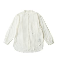 OLD JOE(オールドジョー)  BAND COLLAR LONG TAIL SHIRTS(BONE)