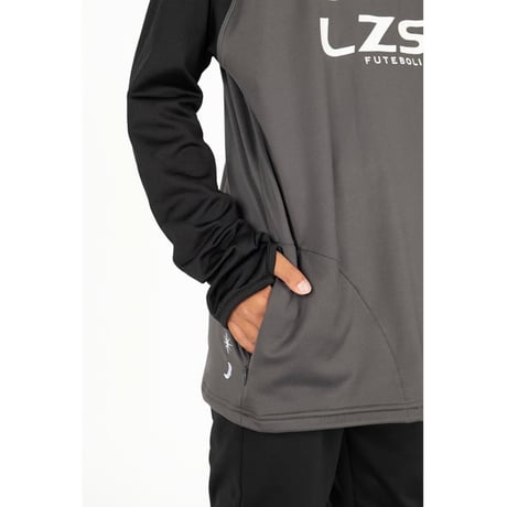 LUZeSOMBRA Jr THICK HALF ZIP TOP