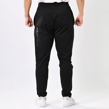 DALPONTE 裏起毛ウォームジップフーディ+ウォームパンツ上下セットBLACK+BLACK