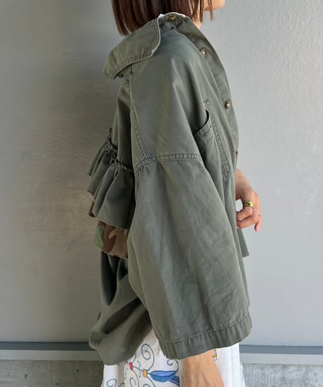 remake frill  half shirt