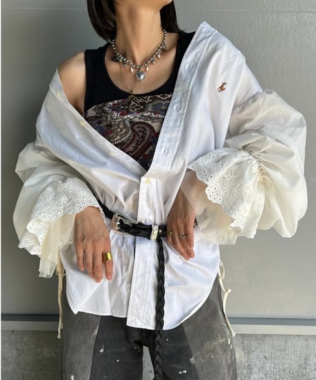 remake balloon sleeve shirt A