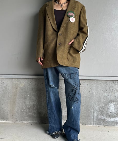 remake slit line tailored jaket Ｂ