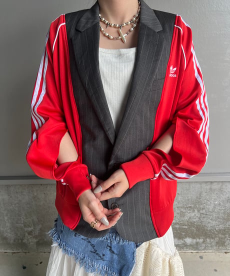 remake sporty tailored  classic jacket