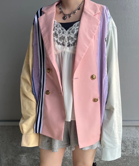 remake shirt tailored  jacket