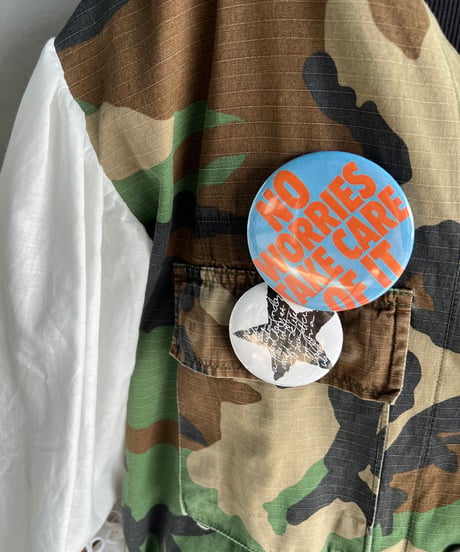 remake balloon sleeve military jacket B