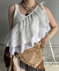sweet veil -layered lace accessory-