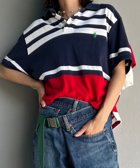 remake frill poloshirt