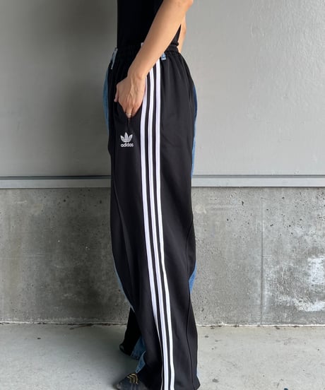 remake sporty  docking denim pants