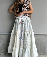 remake embroidery skirt B