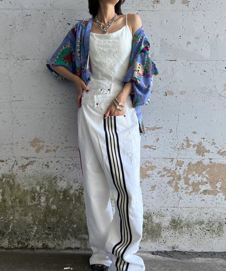 remake frill colorful shirt