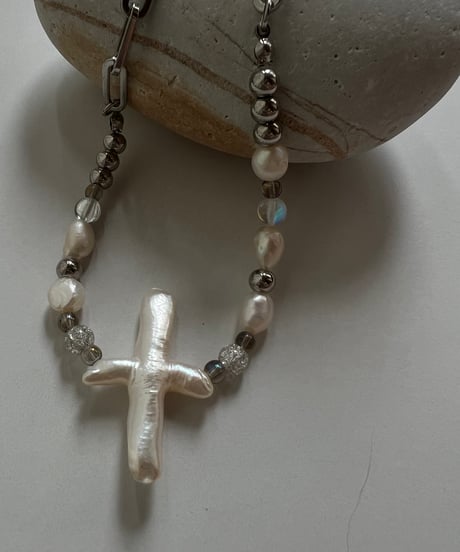 sacred pearl necklace