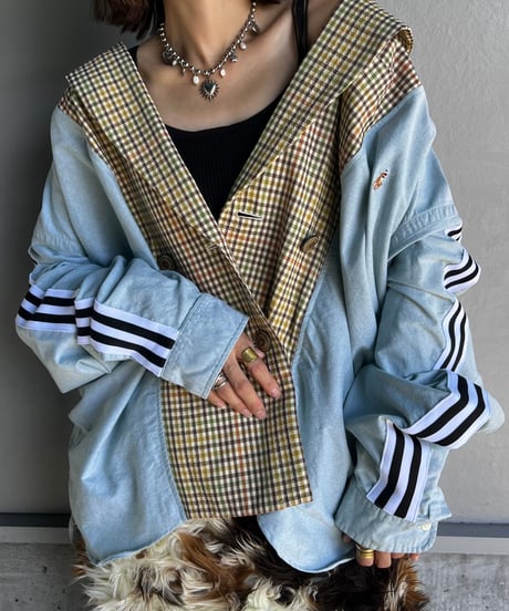 remake shirt tailored  jacket