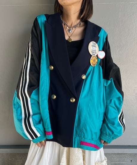 remake  colorful tailored jaket A