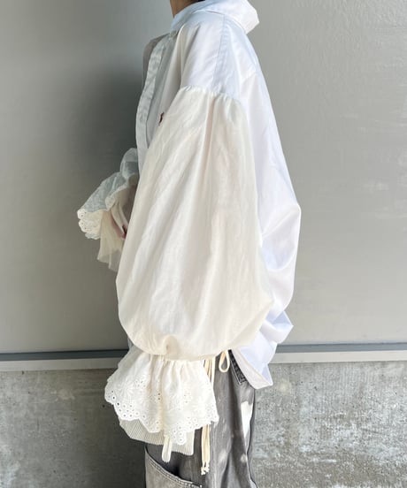 remake balloon sleeve shirt A