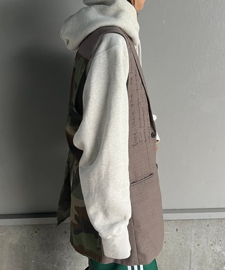 remake two face message vest