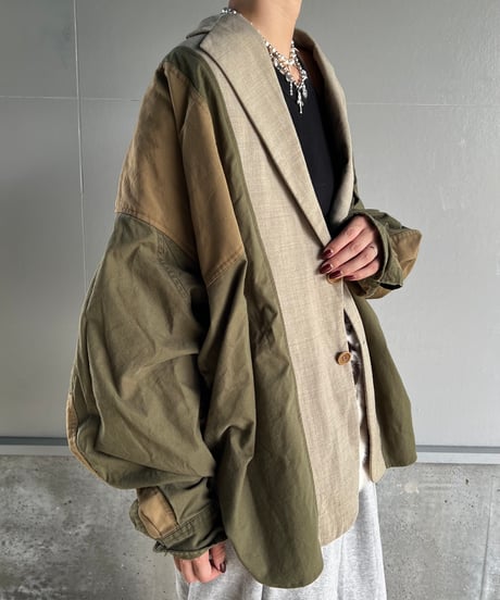 remake workshirt tailored jacket