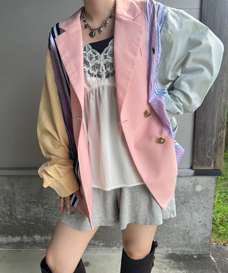 remake shirt tailored  jacket