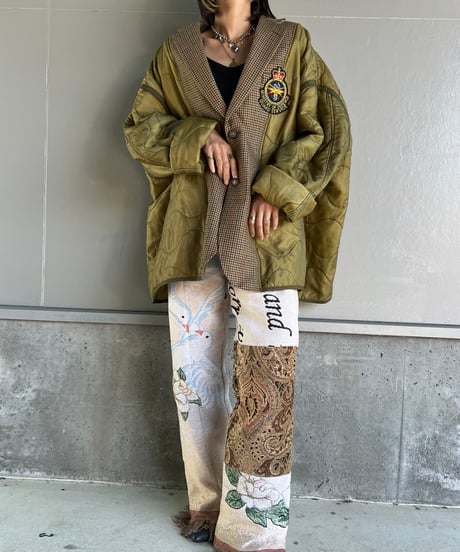 remake rug fringe pants