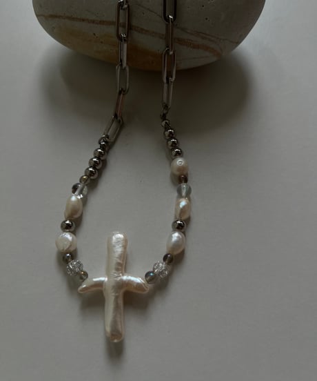 sacred pearl necklace