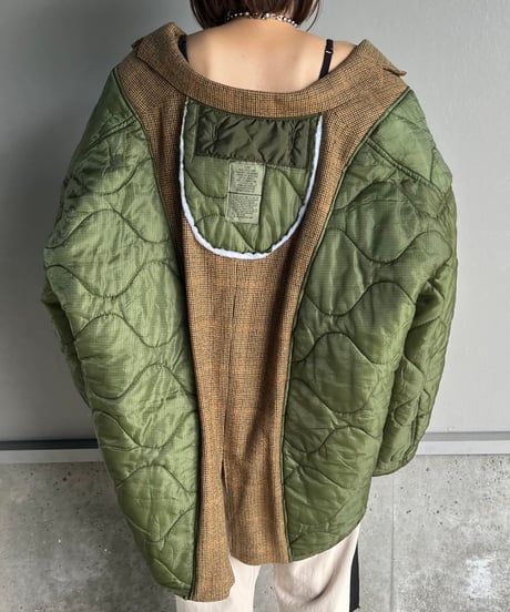 remake m-65 quilting liner jaket A