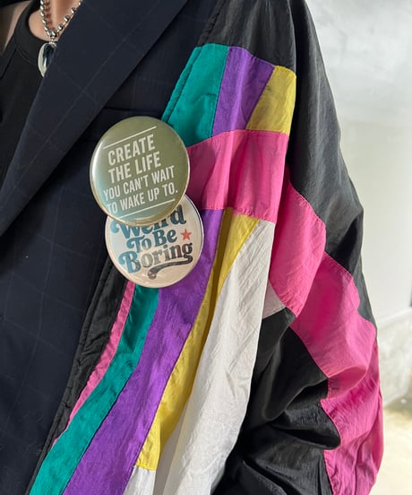 remake colorful tailore jacket